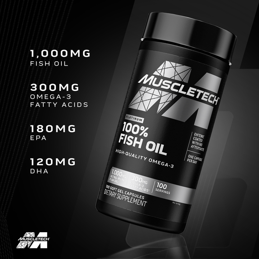 Muscletech Platinum 100% FISH OIL