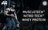MuscleTech Nitrotech Whey Protein Powder 4kg | 89 Serving | 30g Protein | Milk Chocolate Flavour | Muscle | Recovery | Strength